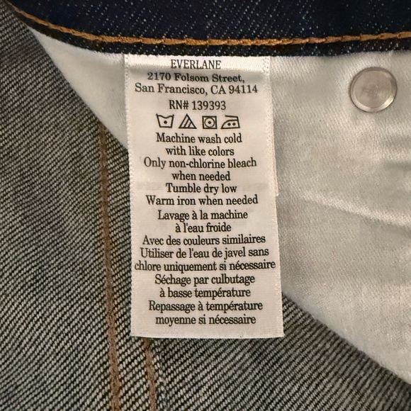 Everlane The Way-High Slim Jean Size 27S - Picture 4 of 6